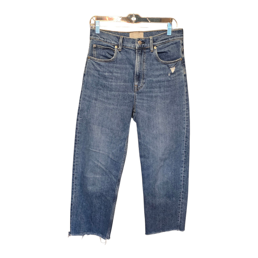 Everlane Women's Straight Leg Jeans - Blue